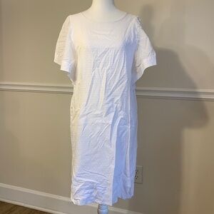 J.CREW White Dress - Size 10